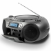 Radio met cassettespeler Aiwa Bluetooth Grijs