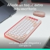 Billentyűzet Logitech 920-013120 Rózsaszín Spanyol Qwerty QWERTY