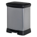 Cubo de basura Curver 203291 Negro Gris Plástico 28 L (1 Pieza)