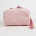 Travel Vanity Case Stitch Pink 100 % polyester 17,5 x 10 x 9 cm