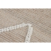 Alfombra Home ESPRIT Blanco Natural Boho 160 x 230 x 1 cm