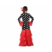 Costum Deghizare pentru Adulți Flamenca Negru Roșu Spania