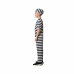 Costume per Bambini Carcerato Multicolore