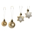 Christmas Baubles Home ESPRIT Golden Polyethylene 28 x 7 x 40 cm (70 piezas)