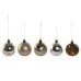 Bolas de Navidad Home ESPRIT Bronce Polietileno 16 x 16 x 26 cm (25 Piezas)