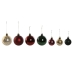 Christmas Baubles Home ESPRIT Red Green Polyethylene 27 x 12 x 25 cm (50 Pieces)