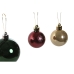 Bolas de Natal Home ESPRIT Vermelho Verde Polietileno 27 x 12 x 25 cm (50 Peças)