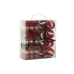 Kerstballen Home ESPRIT Rood Groen Polyethyleen 21 x 6,5 x 27 cm (53 Onderdelen)