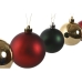 Boules de Noël Home ESPRIT Rouge Vert Polyéthylène 25 x 25 x 25 cm (41 Pièces)