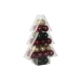 Christmas Baubles Home ESPRIT Red Green Polyethylene 28 x 12 x 42 cm (34 Pieces)