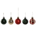 Christmas Baubles Home ESPRIT Red Green Polyethylene 27 x 4 x 26 cm (20 Pieces)