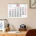 Wall calendar Finocam Paper 2025 43 x 31 cm