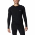 Maglia a Maniche Lunghe Uomo Columbia Midweight Stretch Nero