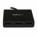 USB-разветвитель Startech 99999 DisplayPort Чёрный