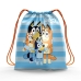 Bolsa Mochila con Cuerdas Bluey Azul 42 x 32 cm