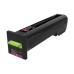 Tóner Original Lexmark 72K20M0 Magenta (1 unidad)