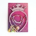 Kit de Joalharia Disney Princess Cor de Rosa 3 Peças