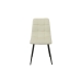 Chair Romimex White Velvet Metal 45 x 89 x 55 cm