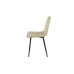 Stol Romimex Beige Fløyel Metall 45 x 89 x 55 cm