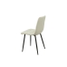 Chair Romimex White Velvet Metal 45 x 89 x 55 cm