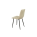 Chair Romimex Beige Velvet Metal 45 x 89 x 55 cm