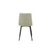 Chair Romimex White Velvet Metal 45 x 89 x 55 cm