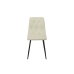 Chair Romimex White Velvet Metal 45 x 89 x 55 cm