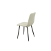 Chair Romimex White Velvet Metal 45 x 89 x 55 cm