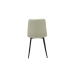 Chair Romimex White Velvet Metal 45 x 89 x 55 cm