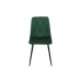 Stoel Romimex Groen Fluweel Metaal 45 x 89 x 55 cm