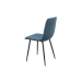 Silla Romimex Azul Terciopelo Metal 45 x 89 x 55 cm