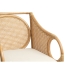 Fotel Romimex Természetes Rattan 53 x 86 x 63 cm