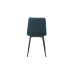 Silla Romimex Azul Terciopelo Metal 45 x 89 x 55 cm