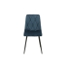 Chair Romimex Blue Velvet Metal 45 x 89 x 55 cm