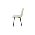 Chaise Romimex Blanc Velours Métal 45 x 89 x 55 cm