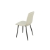 Silla Romimex Blanco Terciopelo Metal 45 x 89 x 55 cm