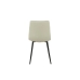 Silla Romimex Blanco Terciopelo Metal 45 x 89 x 55 cm