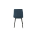 Chair Romimex Blue Velvet Metal 45 x 89 x 55 cm