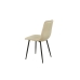 Chair Romimex Beige Velvet Metal 45 x 89 x 55 cm