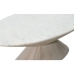 Mesa de apoio Romimex Branco Dourado 122 x 45 x 69 cm Cónica