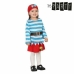 Costume per Neonati Th3 Party Multicolore Pirati (3 Pezzi)