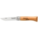 Brzytwa Opinel Nº6 Stal węglowa drewno bukowe 7 cm