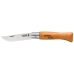 Brzytwa Opinel nº5 Stal węglowa drewno bukowe 6 cm