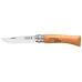 Lommekniv Opinel nº7 Karbonstål bøktre 8 cm