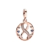 Damhalsband Pandora INFINITY SYMBOL MEDALLION