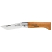 Couteau Opinel nº3 Acier au carbone Bois de hêtre 4 cm