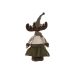 Christmas bauble Home ESPRIT Brown Green Reindeer 25 x 15 x 55 cm (2 Units)