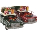 Kerstversiering Home ESPRIT Rood Groen 36 x 14,5 x 23 cm (2 Stuks)