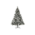 Árbol de Navidad Home ESPRIT Verde PVC Metal Nevado 155 x 155 x 240 cm