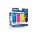 Cartouche d'encre originale Brother LC1100HYVALBP        Noir/Cyan/Magenta/Jaune